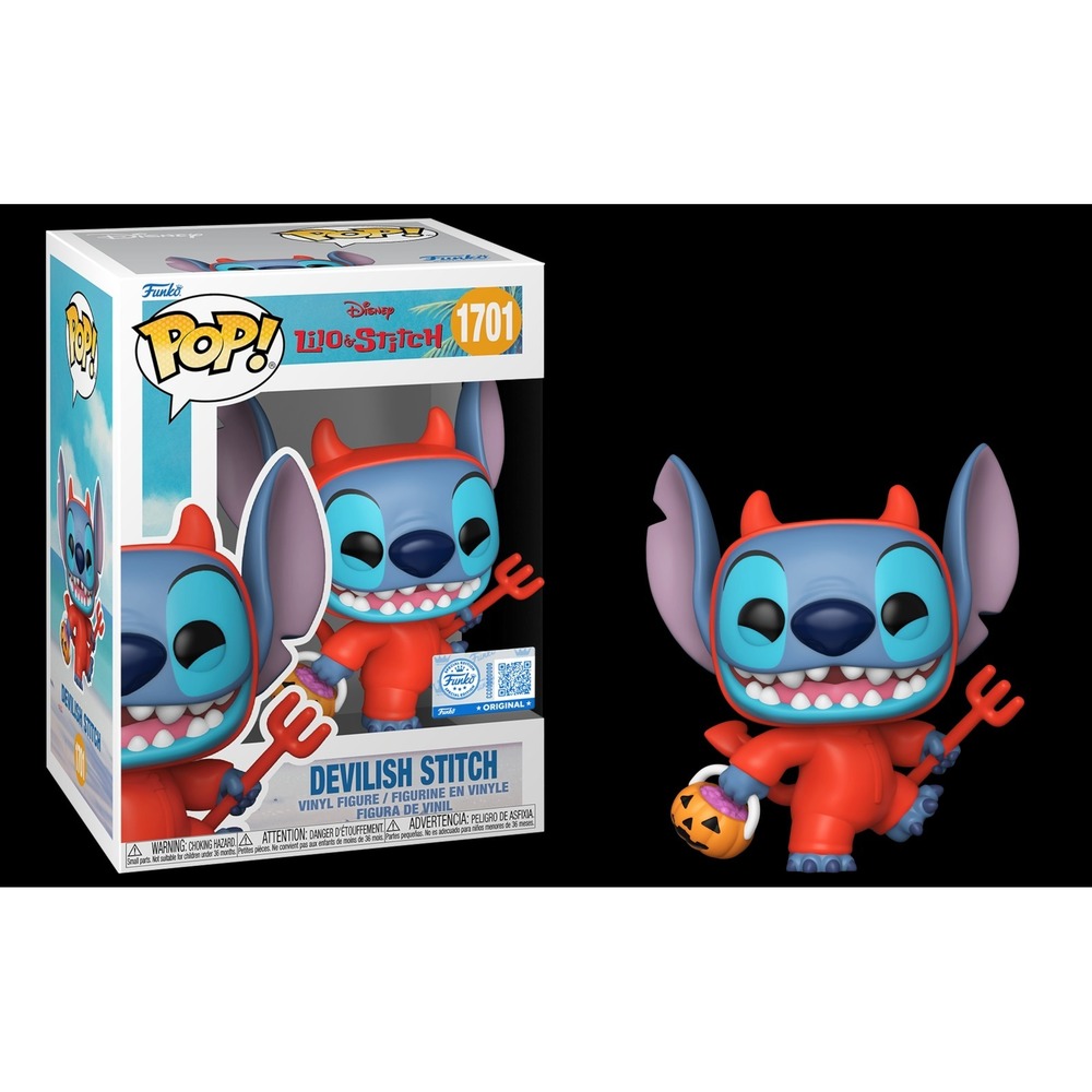 Funko Pop! Disney Lilo & Stitch #1701 Devilish Stitch Vinyl Figure